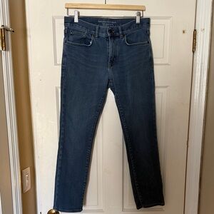 Banana Republic The Traveler Men's Dark Blue Slim Jeans